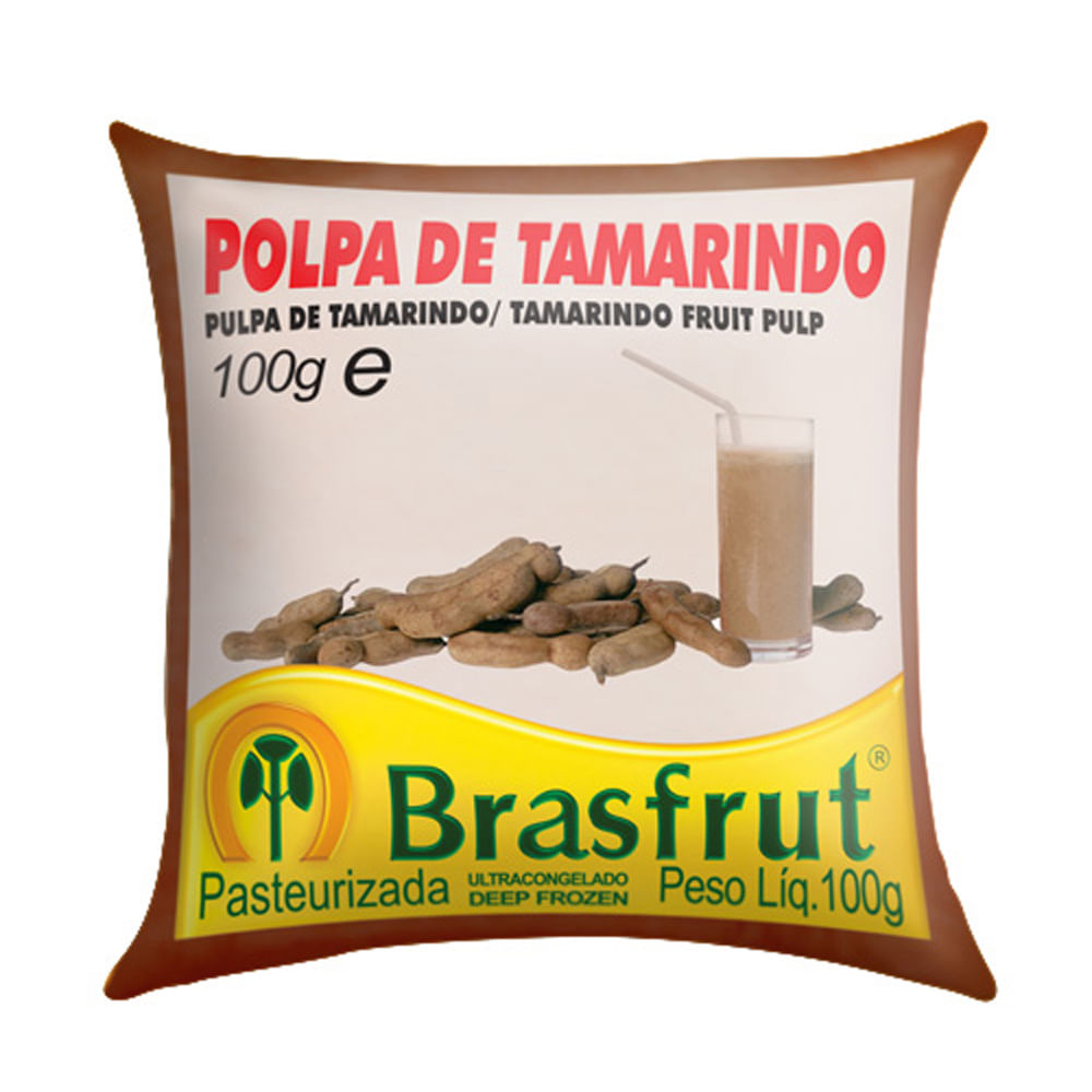 Polpa Fruta Brasfrut 100g Tamarindo Savegnago New